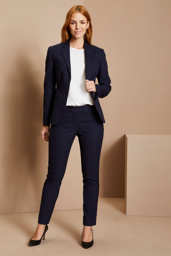 "Contemporary" slim fit housut naisille