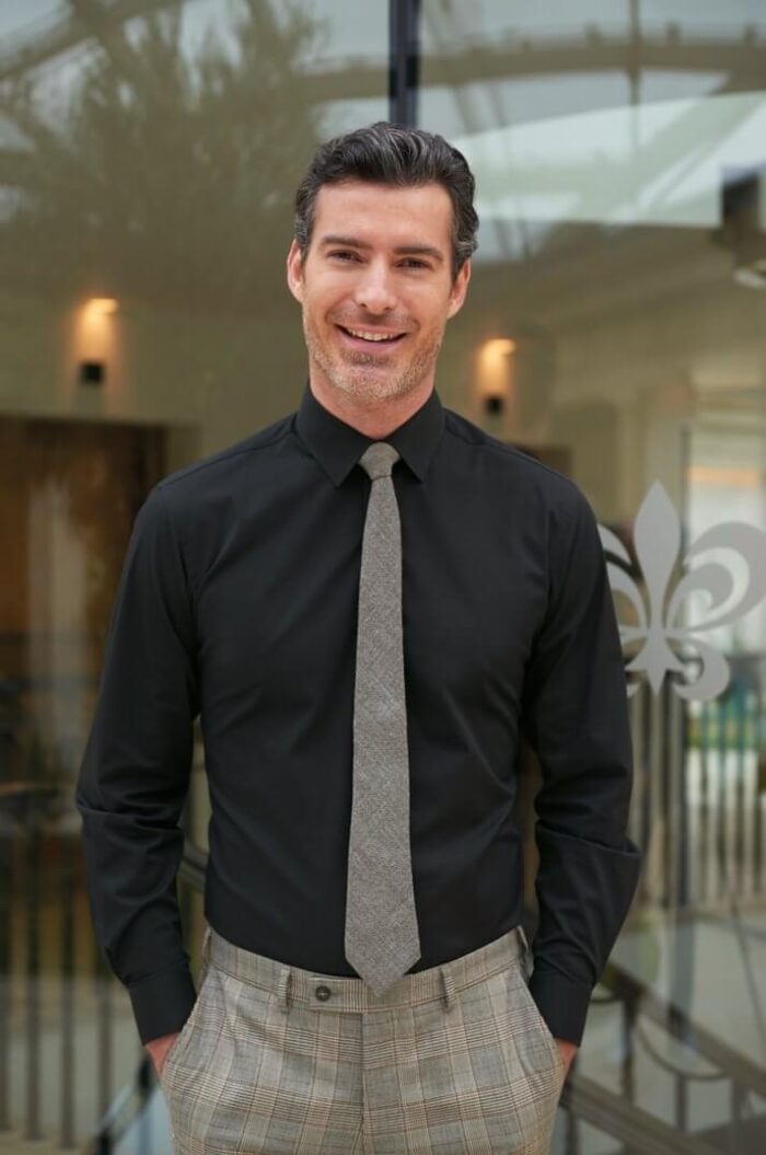Miesten slim fit kauluspaita ALBA - Image 9