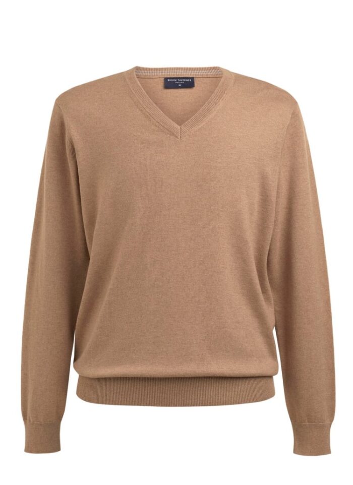 Miesten Merino V-kaula-aukkoinen villapaita - Image 2