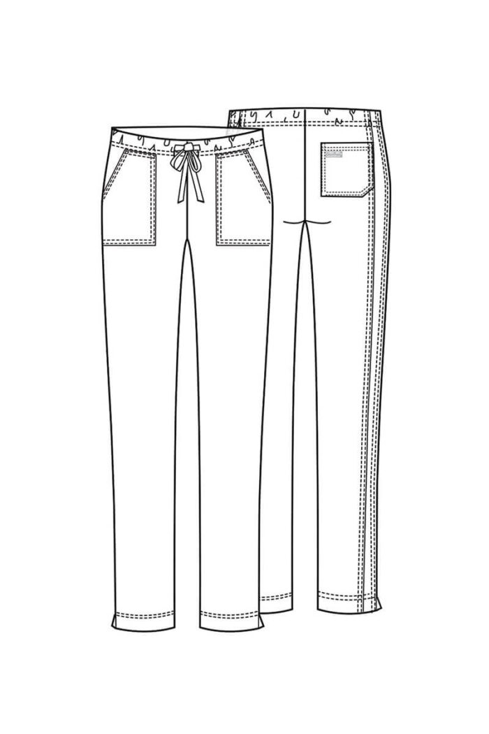 Naisten Cherokee Core Stretch hoitajan housut - Image 12