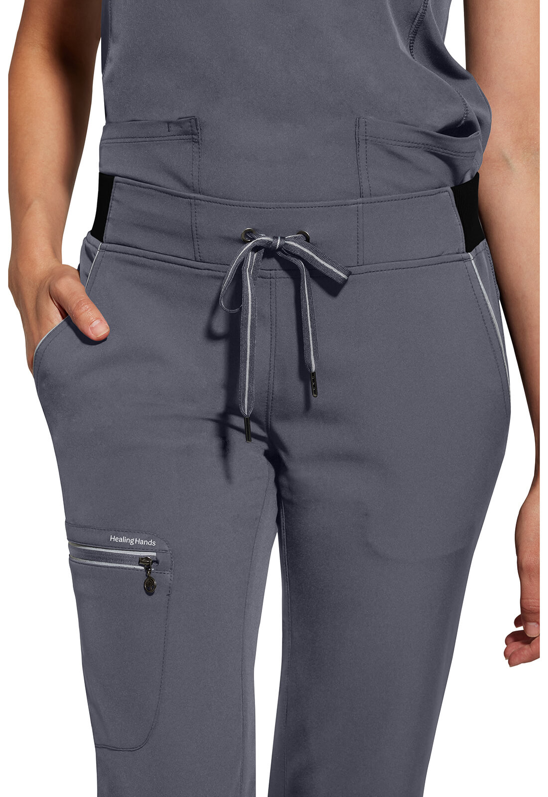 ”Healing Hands”Naisten Nisha joustovyötäröiset hoitohousut - Image 12