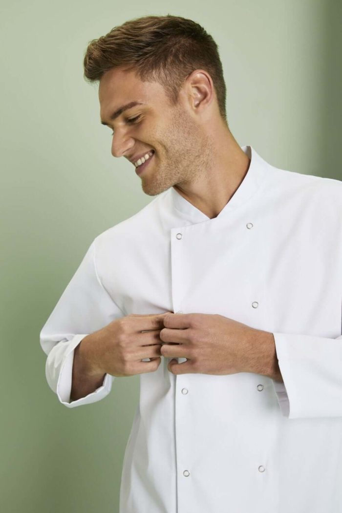 Unisex Long Sleeve Chef’s Jacket - Image 4