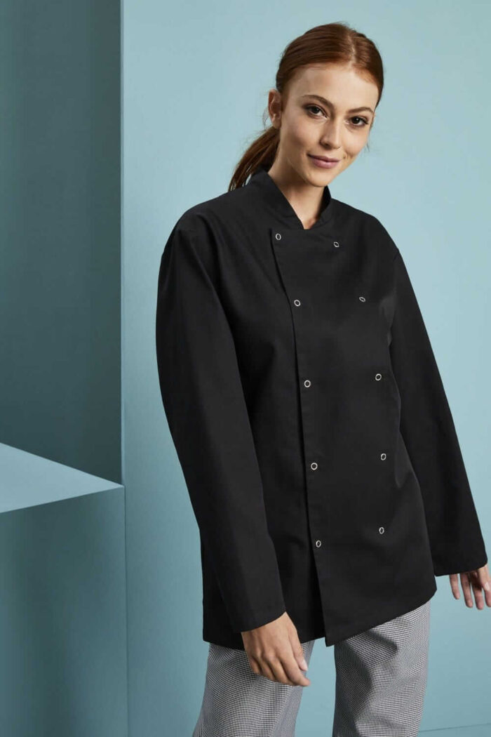 Unisex Long Sleeve Chef’s Jacket - Image 7