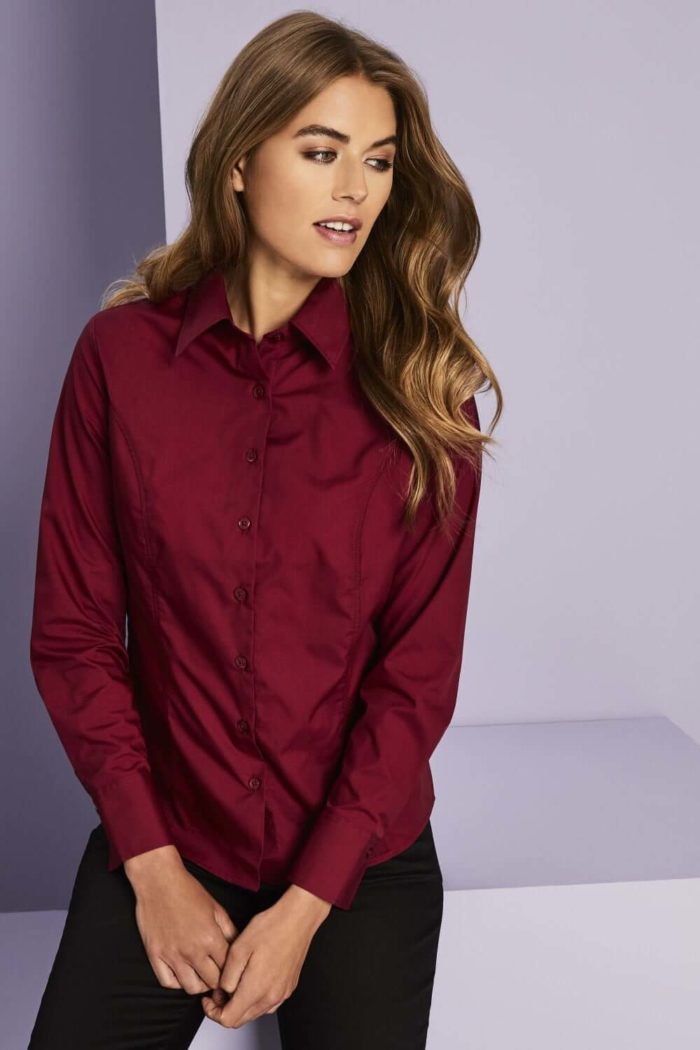 Simon Jersey Long Sleeve Blouse for Women