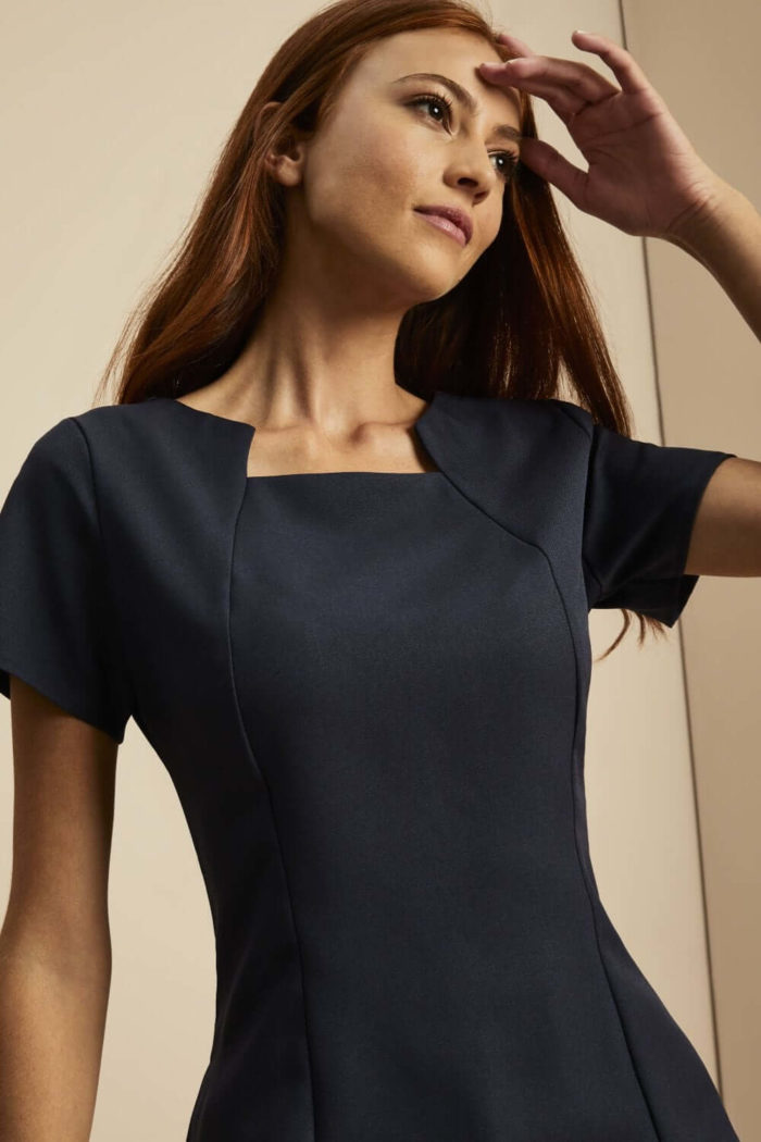 Shaped Neck Beauty Tunic with Pocket - Image 13