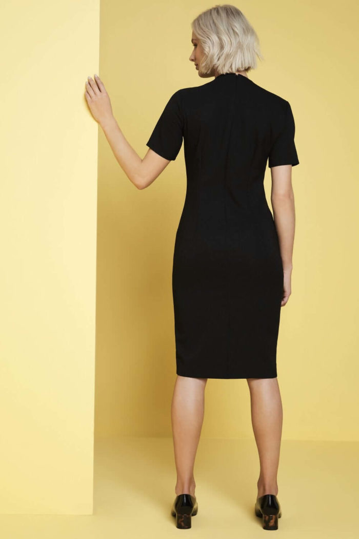 Notched Neckline Dress - Image 3