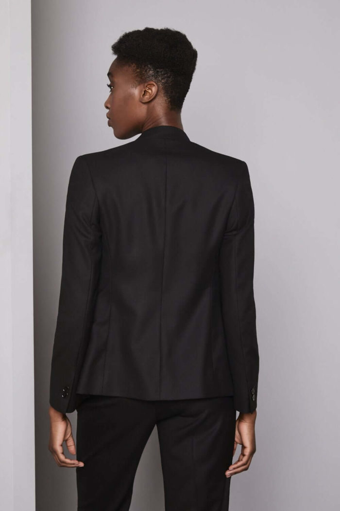 Contemporary Ladies Notch Neck Jacket - Image 3