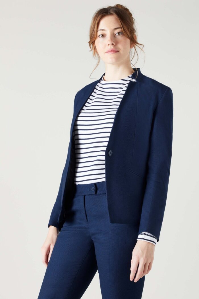 Contemporary Ladies Notch Neck Jacket - Image 17