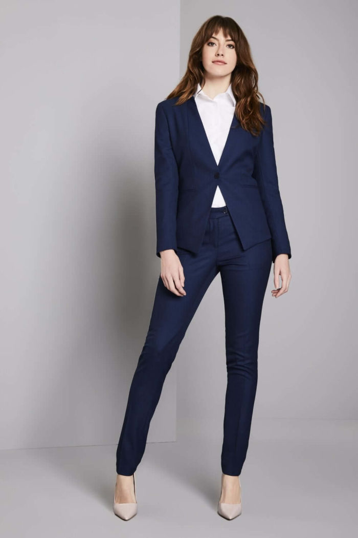 Contemporary slim fit viigipüksid naistele - Image 2