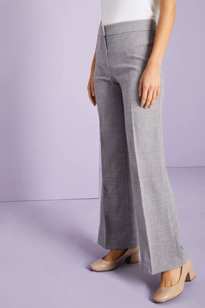 Simon Jersey Linen Blend Trouser
