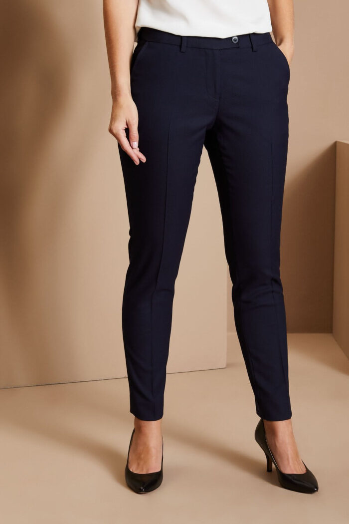 Contemporary slim fit viigipüksid naistele - Image 8