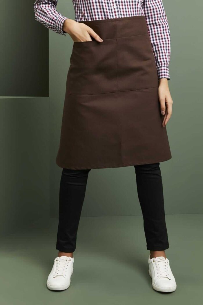 Eyelet Mid Length Apron - Image 9
