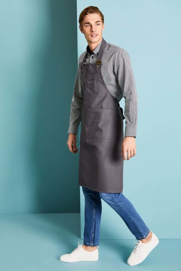 Canvas Clip Bib Apron - Image 6