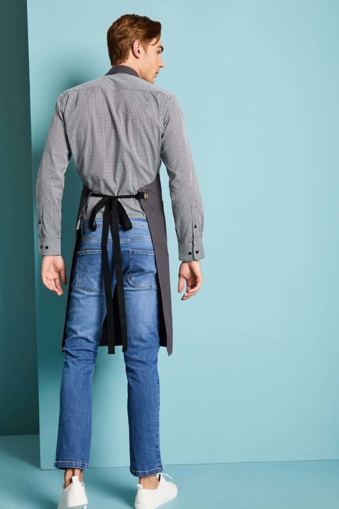 Canvas Clip Bib Apron - Image 2