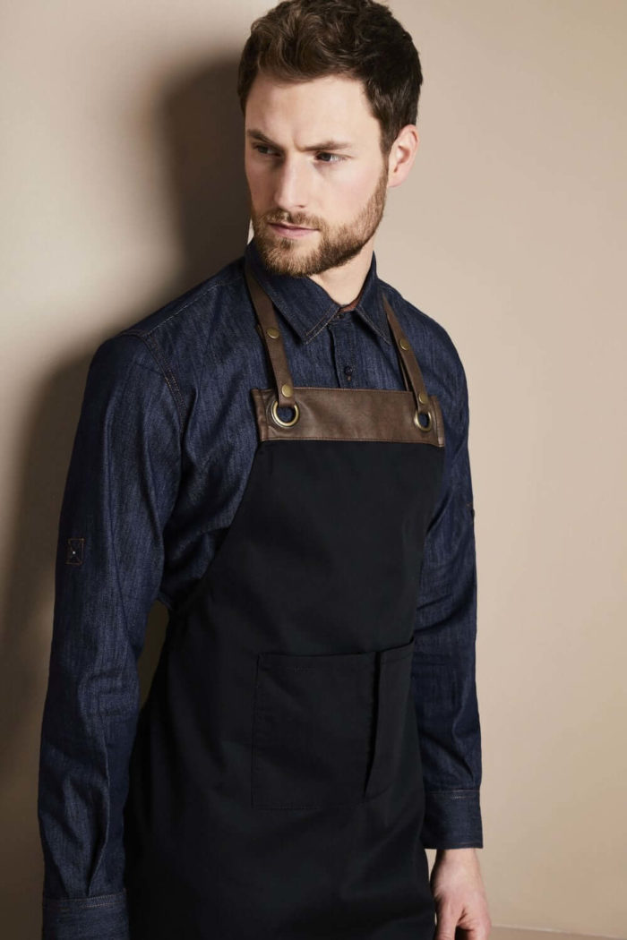Espresso Bib Apron - Image 4