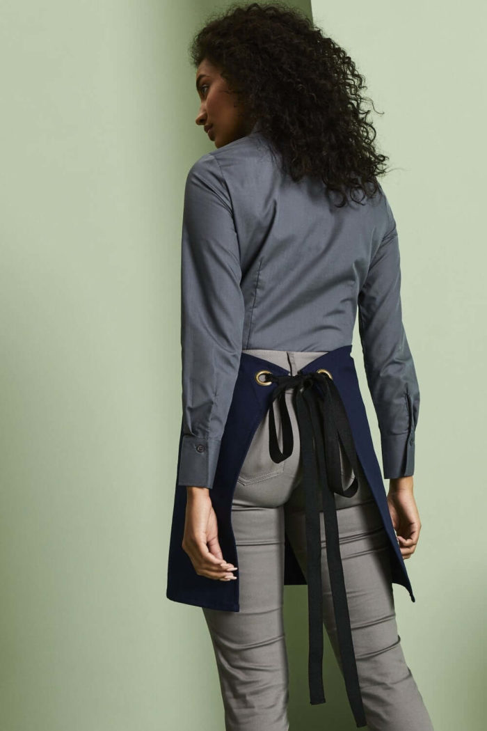Eyelet Short Apron - Image 3