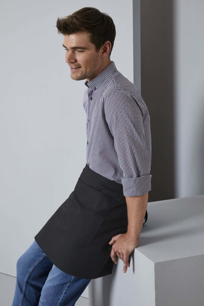 Eyelet Short Apron - Image 4