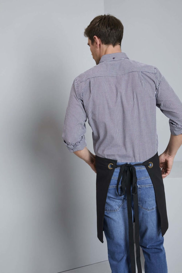Eyelet Short Apron - Image 5