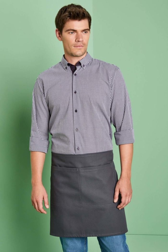 Eyelet Short Apron