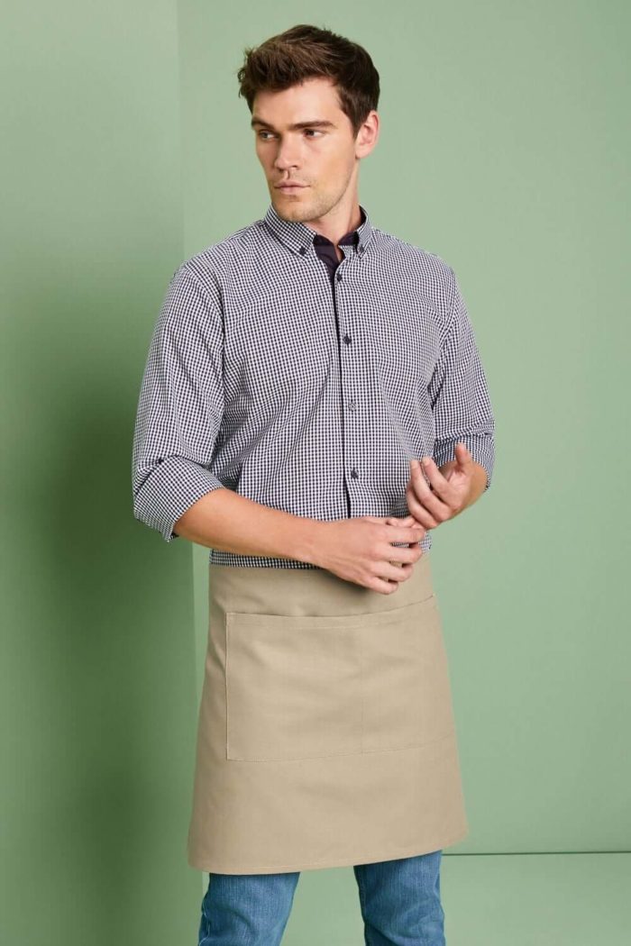Eyelet Short Apron - Image 9