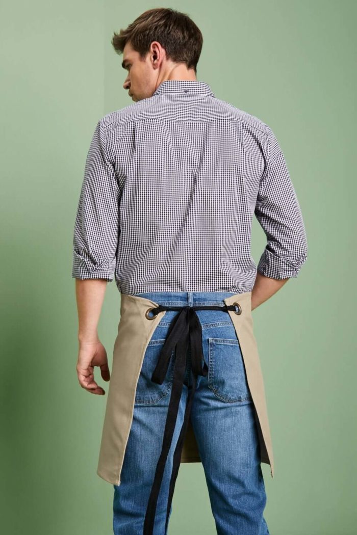 Eyelet Short Apron - Image 8