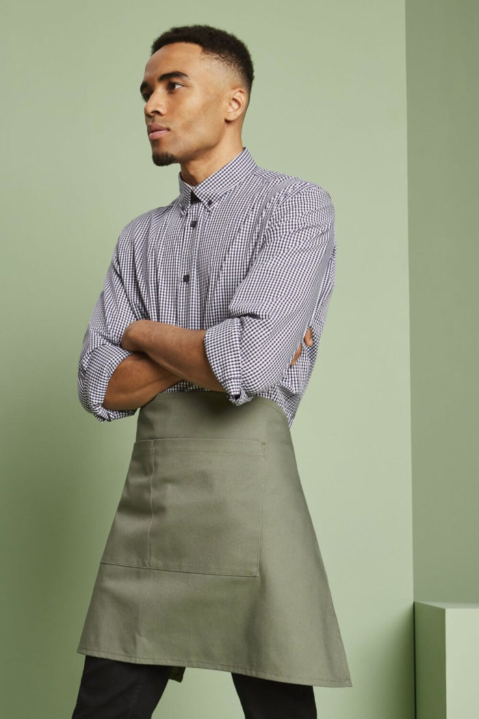 Eyelet Short Apron - Image 12