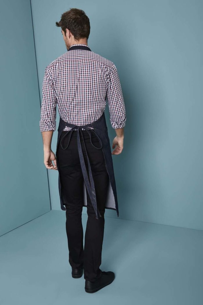 Denim Bib Apron - Image 2