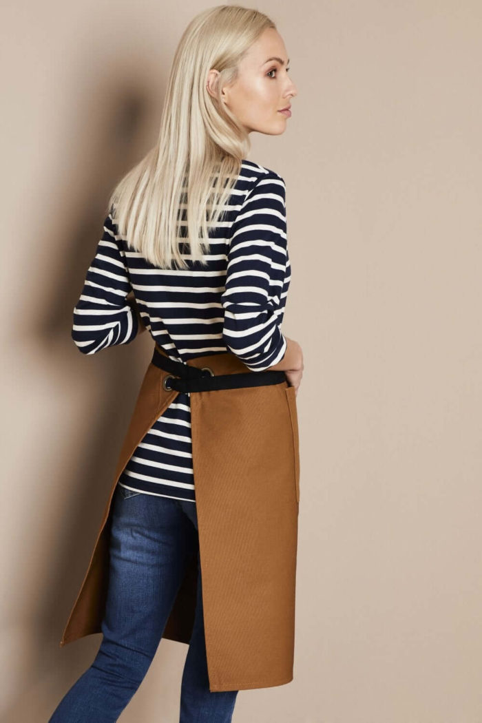 Eyelet Mid Length Apron - Image 2