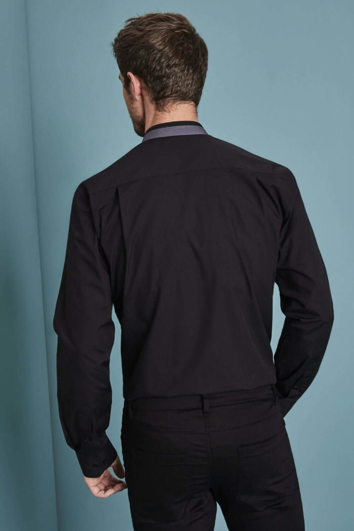 Banded Collar Shirt - Image 6