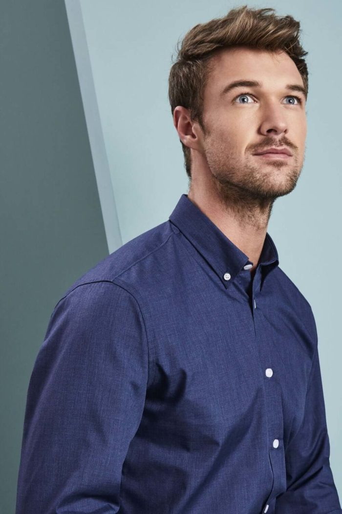 Denim-Look särk meestele - Image 4