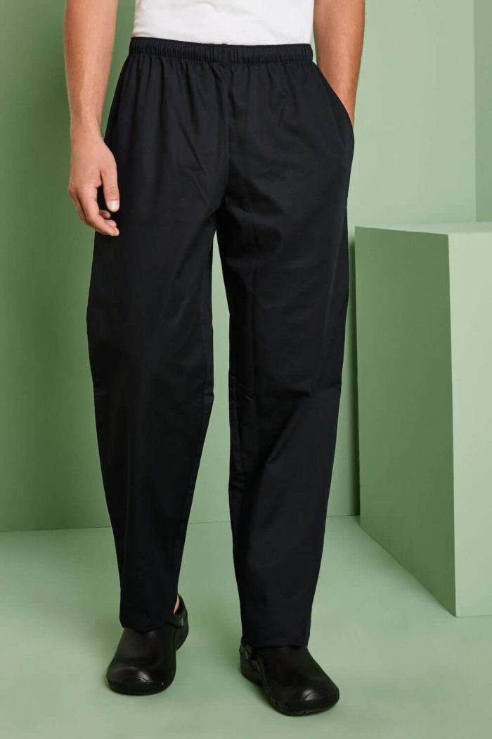 Unisex Drawstring Chef’s Trousers - Image 4