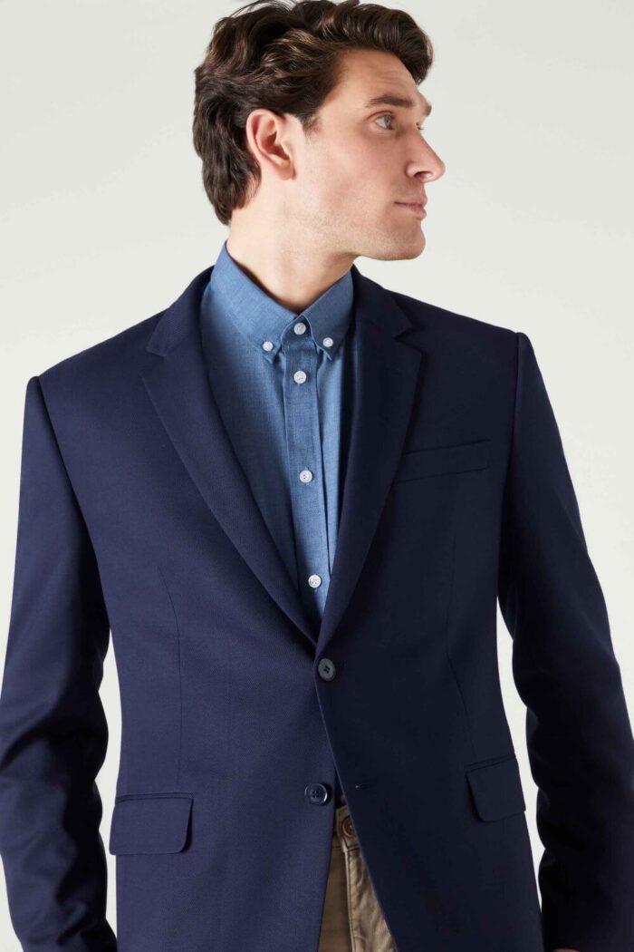Contemporary pintsak meestele navy ja sinine - Image 6