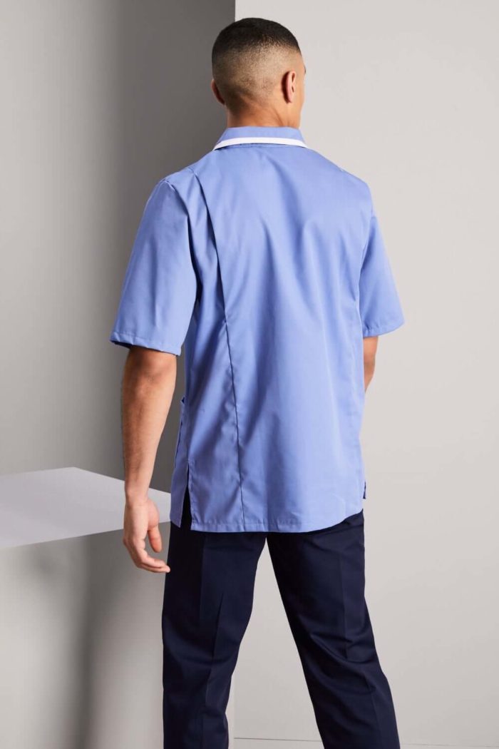 Mens Classic Healthcare tunic with white trim - Image 12