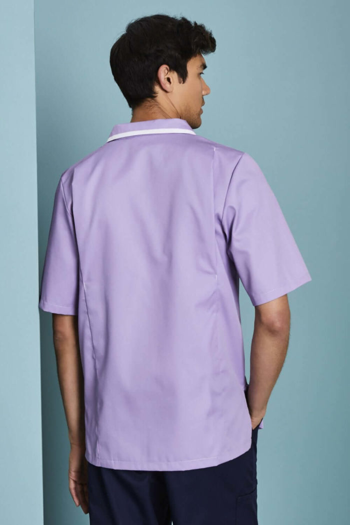 Mens Classic Healthcare tunic with white trim - Image 7