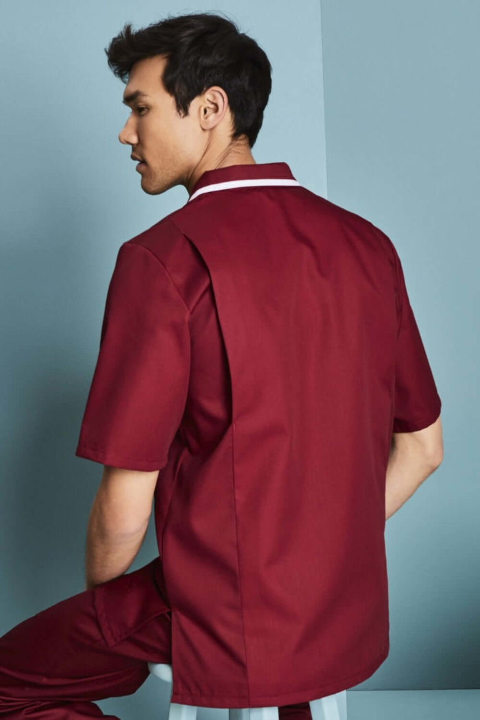 Mens Classic Healthcare tunic with white trim - Image 10