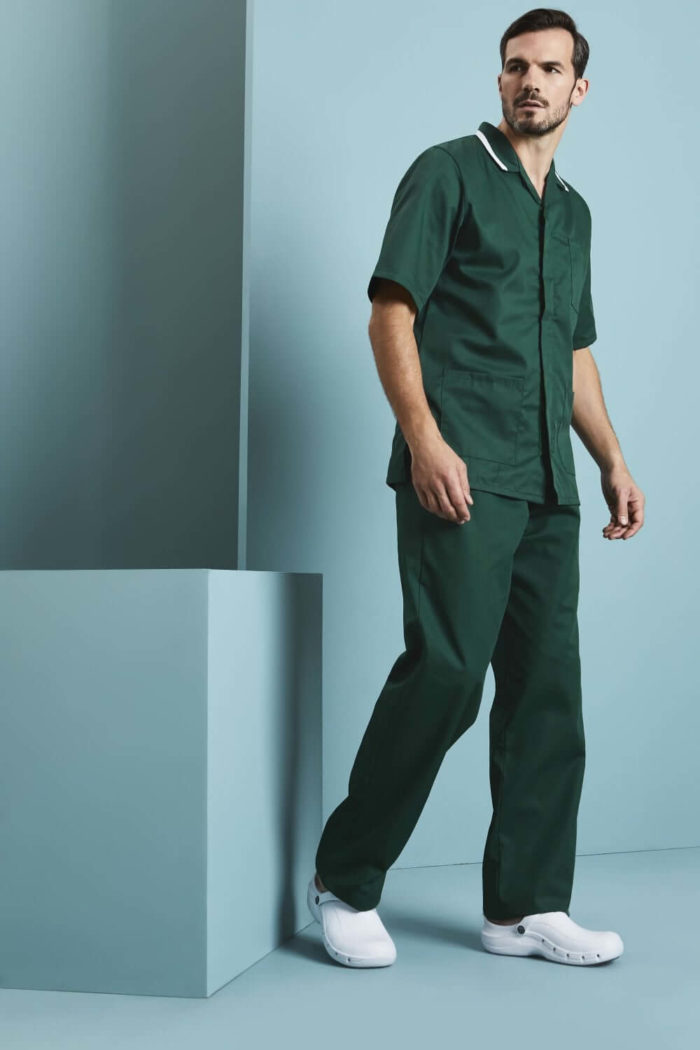 Mens Classic Healthcare tunic with white trim - Image 23