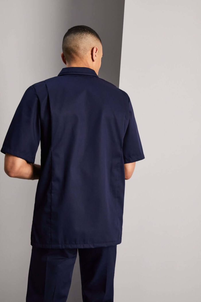 Mens Classic Healthcare tunic Navy or White - Image 4