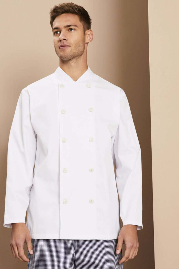 Long Sleeve Heat Proof Button Chef Jacket
