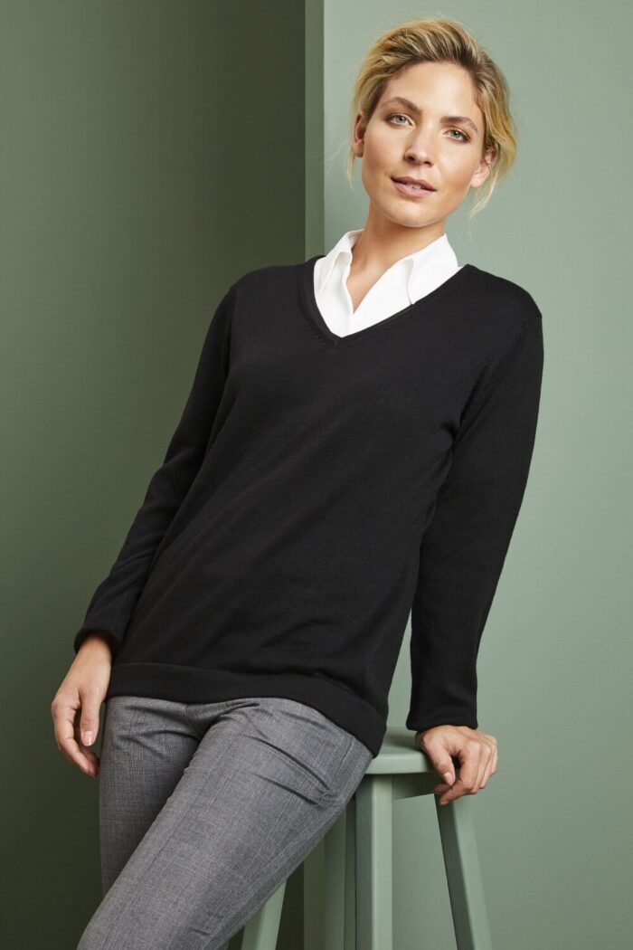 Women's Henbury V-Neck Jumper