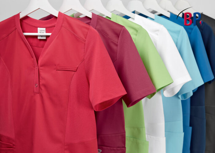 BP medical tunic for women, piquee fabric - Image 15