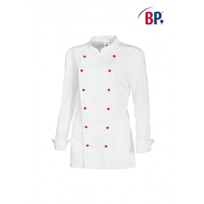 BP® Women's chef's jacket - Image 4