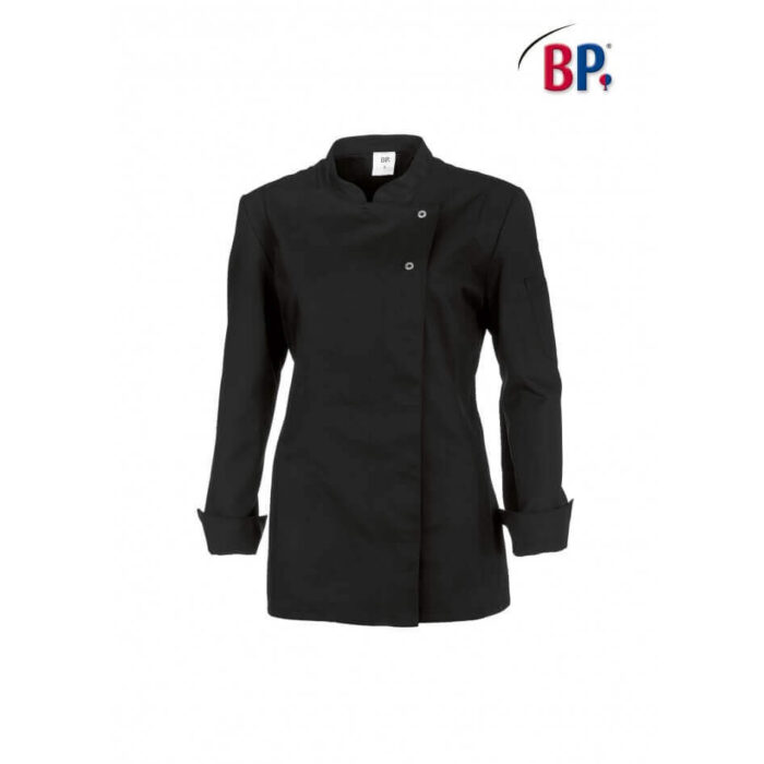 BP® Women's chef's jacket with press-stud band - Image 5