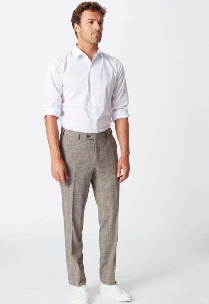 Meeste ruudulised püksid Slim Fit Fabian - Image 5