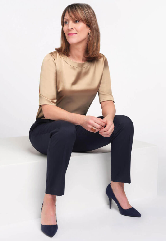 Ravenna Satin Blouse - Image 3