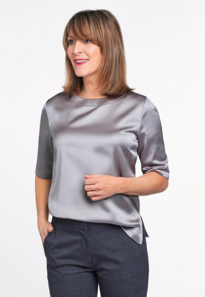 Ravenna Satin Blouse