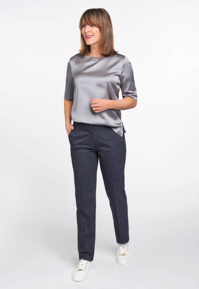 Stella Check Trousers - Image 3