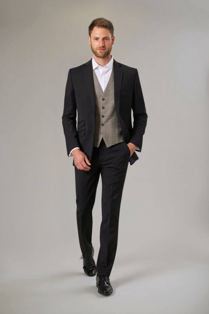 Meeste Slim Fit pintsak kergest villakangast - Image 2