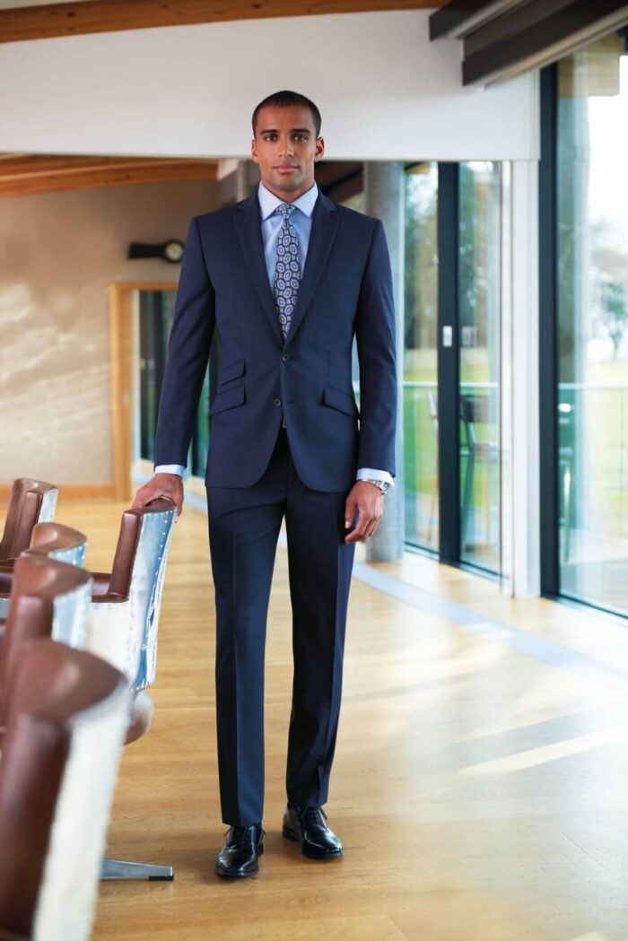 Meeste Slim Fit pintsak kergest villakangast - Image 3
