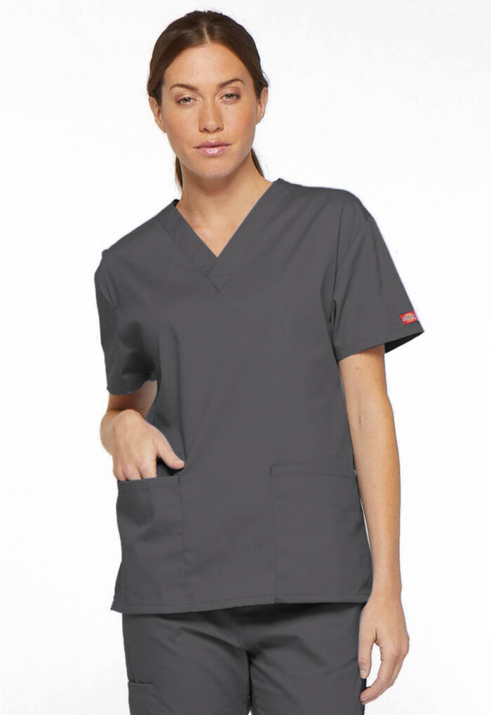 Dickies naiste V-kaelusega tuunika - Image 11