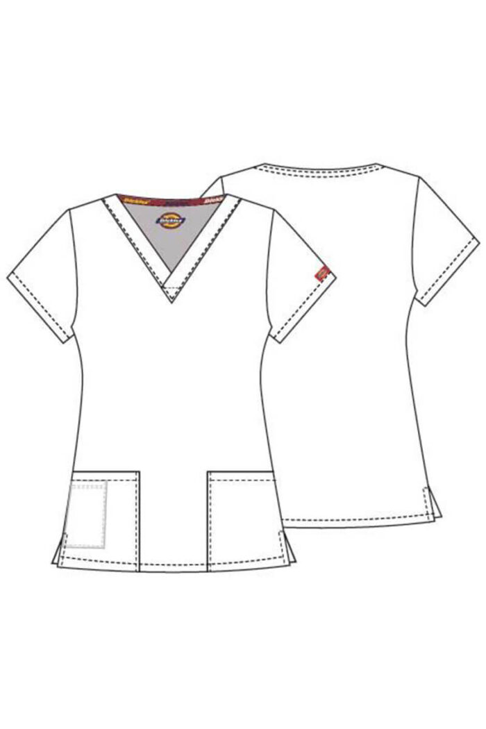 Dickies naiste V-kaelusega tuunika - Image 17